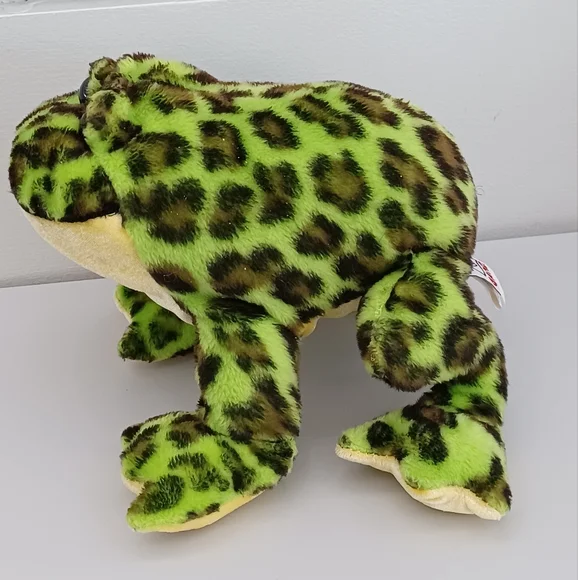 •Ganz Webkinz Lil Kinz Bullfrog stuffed animal plush - Picture 2 of 8